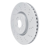 Dynamic Friction 2020-2025 Mercedes-Benz GLA45 AMG Front Drilled GeoSPEC Coated Rotor (360x36 Vented) by Dynamic Friction Company 624-63197