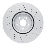 Dynamic Friction 2020-2025 Mercedes-Benz GLA45 AMG Front Drilled GeoSPEC Coated Rotor (360x36 Vented) by Dynamic Friction Company 624-63197
