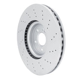 Dynamic Friction 2020-2025 Mercedes-Benz GLA45 AMG Front Drilled GeoSPEC Coated Rotor (360x36 Vented) by Dynamic Friction Company 624-63197