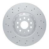 Dynamic Friction 2022-2025 Audi S3 (USA/Canada) Front Drilled GeoSPEC Coated Rotor (357x34 Vented) by Dynamic Friction Company 624-73095