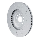 Dynamic Friction 2022-2025 Audi S3 (USA/Canada) Front Drilled GeoSPEC Coated Rotor (357x34 Vented) by Dynamic Friction Company 624-73095
