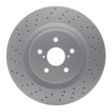 Dynamic Friction 2008-2014 Lexus IS F Front Drilled GeoSPEC Coated Rotor (360x30 Vented) by Dynamic Friction Company 624-75026