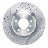 Dynamic Friction 2013-2013 BMW 135is Front Drilled Brake Rotor and Slotted (338x25.8 Vented) by Dynamic Friction Company 630-31085
