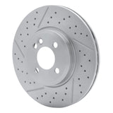 Dynamic Friction 2007-2015 MINI Cooper Clubman Front Drilled Brake Rotor and Slotted (294x22 Vented) by Dynamic Friction Company 630-32006