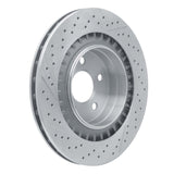 Dynamic Friction 2005-2011 Mercedes-Benz SLK55 AMG Rear Drilled Brake Rotor and Slotted (330x26 Vented) by Dynamic Friction Company 630-63068