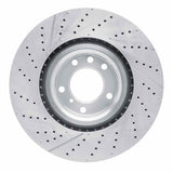 Dynamic Friction 2013-2018 Mercedes-Benz G63 AMG Front Drilled Brake Rotor and Slotted (375x36 Vented) by Dynamic Friction Company 630-63147