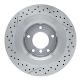 Dynamic Friction 2013-2018 Mercedes-Benz G63 AMG Rear Drilled Brake Rotor and Slotted (330x22 Vented) by Dynamic Friction Company 630-63148