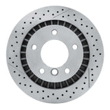 Dynamic Friction 2013-2018 Mercedes-Benz G63 AMG Rear Drilled Brake Rotor and Slotted (330x22 Vented) by Dynamic Friction Company 630-63148