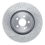 Dynamic Friction 2021-2025 Mercedes-Benz GLE53 AMG Rear Drilled Brake Rotor and Slotted by Dynamic Friction Company 630-63194
