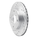 R1 Concepts 1989-1994 Suzuki Swift Front Left Drilled & Slotted Silver Brake Rotor by R1 Concepts 631-01000L