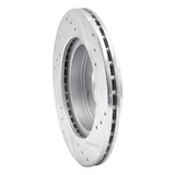 R1 Concepts 1989-1994 Suzuki Swift Front Left Drilled & Slotted Silver Brake Rotor by R1 Concepts 631-01000L