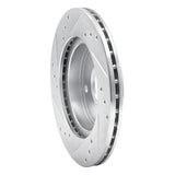 R1 Concepts 1989-1994 Suzuki Swift Front Right Drilled & Slotted Silver Brake Rotor by R1 Concepts 631-01000R