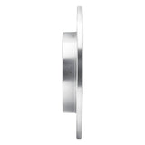 R1 Concepts 1989-1994 Suzuki Swift Rear Left Drilled & Slotted Silver Brake Rotor by R1 Concepts 631-01001L