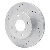 R1 Concepts 1995-2002 Suzuki Esteem Front Left Drilled & Slotted Silver Brake Rotor by R1 Concepts 631-01002L