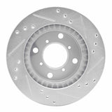 R1 Concepts 1995-2002 Suzuki Esteem Front Left Drilled & Slotted Silver Brake Rotor by R1 Concepts 631-01002L