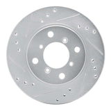 R1 Concepts 1995-2002 Suzuki Esteem Front Left Drilled & Slotted Silver Brake Rotor by R1 Concepts 631-01002L