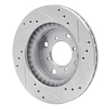 R1 Concepts 1995-2002 Suzuki Esteem Front Left Drilled & Slotted Silver Brake Rotor by R1 Concepts 631-01002L