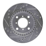 R1 Concepts 1995-2002 Suzuki Esteem Front Right Drilled & Slotted Silver Brake Rotor by R1 Concepts 631-01002R