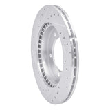 R1 Concepts 1996-1998 Suzuki Sidekick Front Right Drilled & Slotted Silver Brake Rotor by R1 Concepts 631-01012R