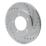 R1 Concepts 1999-2008 Chevrolet Tracker Front Right Drilled & Slotted Silver Brake Rotor by R1 Concepts 631-01013R
