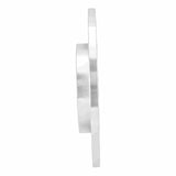 R1 Concepts 1965-1976 Porsche 911/912 Front Right Drilled & Slotted Silver Brake Rotor by R1 Concepts 631-02000R