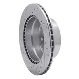 R1 Concepts 1969-1983 Porsche 911 Rear Right Drilled & Slotted Silver Brake Rotor by R1 Concepts 631-02002R