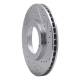 R1 Concepts 1984-1989 Porsche 911 Front Right Drilled & Slotted Silver Brake Rotor by R1 Concepts 631-02016R