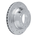 R1 Concepts 1984-1989 Porsche 911 Rear Right Drilled & Slotted Silver Brake Rotor by R1 Concepts 631-02017R