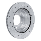 R1 Concepts 1984-1989 Porsche 911 Rear Right Drilled & Slotted Silver Brake Rotor by R1 Concepts 631-02017R