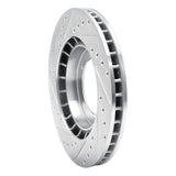 R1 Concepts 1986-1986 Porsche 944 Turbo Front Right Drilled & Slotted Silver Brake Rotor by R1 Concepts 631-02018R