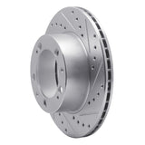 R1 Concepts 1987-1989 Porsche 944 (Excl Turbo) Front Right Drilled & Slotted Silver Brake Rotor by R1 Concepts 631-02022R