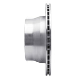 R1 Concepts 1987-1989 Porsche 944 (Excl Turbo) Rear Right Drilled & Slotted Silver Brake Rotor by R1 Concepts 631-02024R