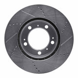 R1 Concepts 1997-2004 Porsche Boxster Front Left Drilled & Slotted Silver Brake Rotor by R1 Concepts 631-02028L