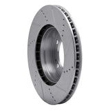 R1 Concepts 1997-2004 Porsche Boxster Front Left Drilled & Slotted Silver Brake Rotor by R1 Concepts 631-02028L