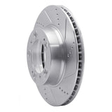 R1 Concepts 1997-2004 Porsche Boxster Front Right Drilled & Slotted Silver Brake Rotor by R1 Concepts 631-02028R