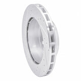 R1 Concepts 1991-1997 Porsche 911 Right Rear Drilled & Slotted Silver Brake Rotor by R1 Concepts 631-02031D