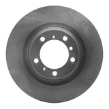 Dynamic Friction 2007-2016 Porsche Panamera Right Rear Drilled & Slotted Silver Brake Rotor by Dynamic Friction Company 631-02048D