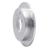 R1 Concepts 1991-1993 Hyundai Sonata Rear Left Drilled & Slotted Silver Brake Rotor by R1 Concepts 631-03006L