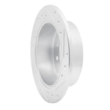 R1 Concepts 1999-2006 Hyundai Sonata Rear Left Drilled & Slotted Silver Brake Rotor by R1 Concepts 631-03011L