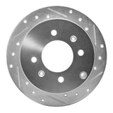 R1 Concepts 1999-2006 Hyundai Sonata Rear Right Drilled & Slotted Silver Brake Rotor by R1 Concepts 631-03011R