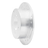R1 Concepts 2001-2010 Hyundai XG350 Rear Right Drilled & Slotted Silver Brake Rotor by R1 Concepts 631-03014R