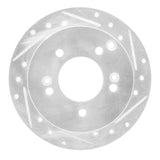 R1 Concepts 2001-2010 Hyundai XG350 Rear Right Drilled & Slotted Silver Brake Rotor by R1 Concepts 631-03014R