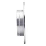 Dynamic Friction 2005-2020 Hyundai Tucson Rear Right Drilled & Slotted Silver Brake Rotor by Dynamic Friction Company 631-03021R