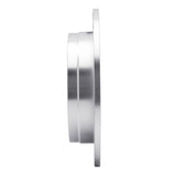 Dynamic Friction 2006-2009 Hyundai Azera Rear Right Drilled & Slotted Silver Brake Rotor by Dynamic Friction Company 631-03022R
