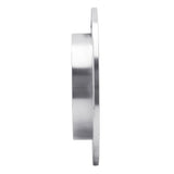 Dynamic Friction 2007-2008 Hyundai Tiburon Rear Right Drilled & Slotted Silver Brake Rotor by Dynamic Friction Company 631-03025R