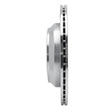 Dynamic Friction 2011-2017 Hyundai Equus Rear Left Drilled & Slotted Silver Brake Rotor by Dynamic Friction Company 631-03035L