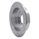 R1 Concepts 2001-2016 Hyundai Santa Fe Rear Left Drilled & Slotted Silver Brake Rotor by R1 Concepts 631-03044L