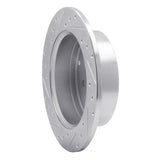 Dynamic Friction 2007-2009 Hyundai Santa Fe Rear Right Drilled & Slotted Silver Brake Rotor by Dynamic Friction Company 631-03046R
