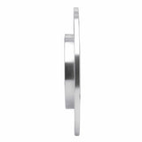 Dynamic Friction 2019-2025 Hyundai Palisade Rear Left Drilled & Slotted Silver Brake Rotor by Dynamic Friction Company 631-03060L