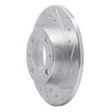 R1 Concepts 1966-1992 Fiat X-1/9 Rear Right/Front Right Drilled & Slotted Silver Brake Rotor by R1 Concepts 631-07000R